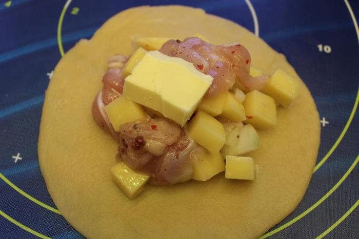 Сочный элеш с курицей