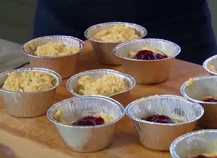 Малиновые маффины 