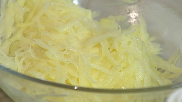 Фриттата с зеленым горошком и картофелем 