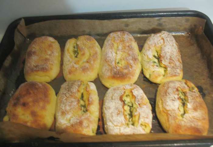 Заварные картофельные пирожки с начинкой