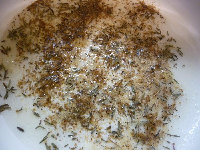 Красная рыба &amp;quot;По-сазоновски&amp;quot; с тимьяном