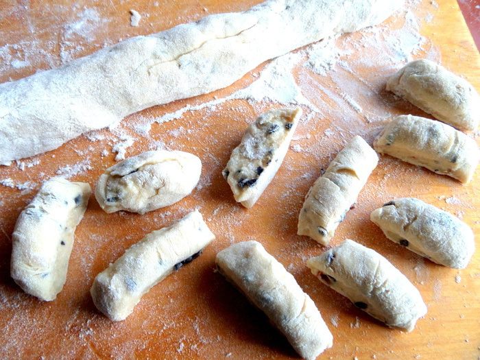 Пирожки на сырном тесте