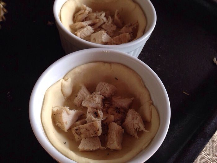 Тарталетки &amp;quot;Пикничок&amp;quot; с курицей и овощами