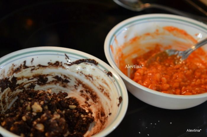 Десерт с орехом Макадамия