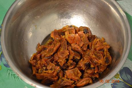 Зимний кекс с орехами и сухофруктами