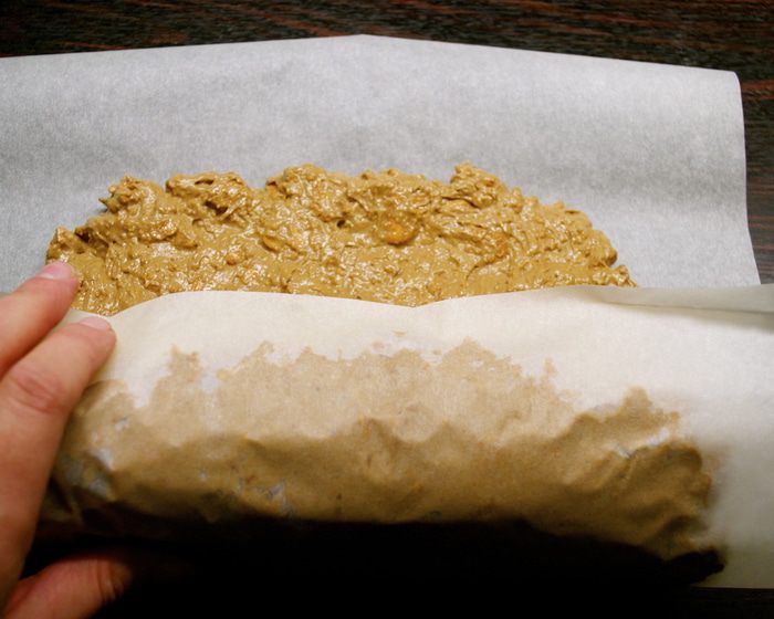 Десертная салями &amp;quot;Белое сердечко шоколада&amp;quot;