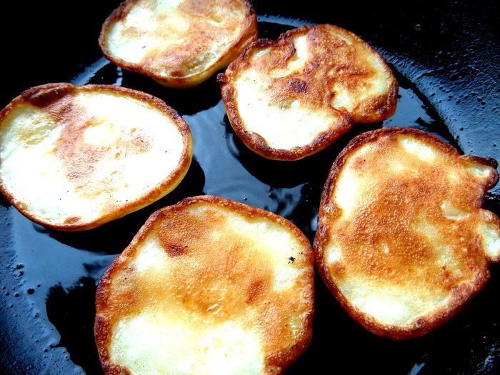 Оладьи с фруктами &amp;quot;Ассорти&amp;quot;