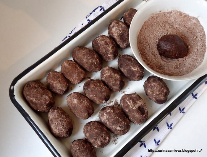 Пирожное &amp;quot;Картошка&amp;quot; (шоколадная)