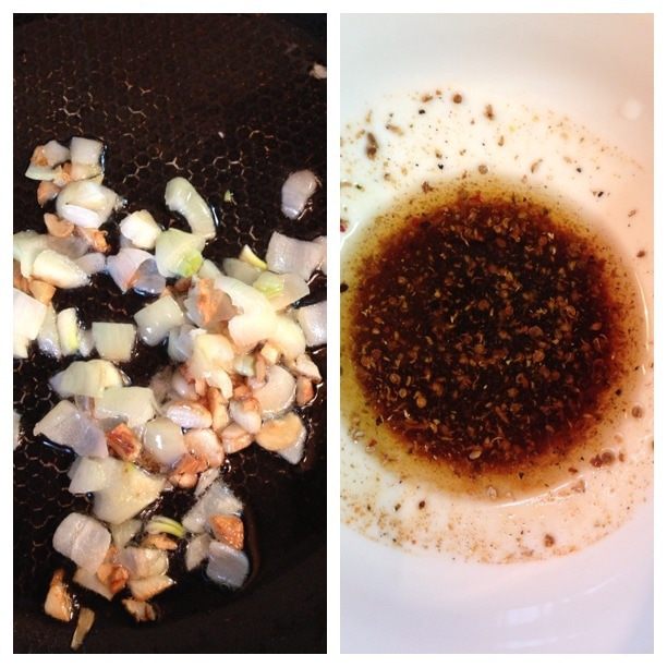 Салат с ростками маша и жареным тофу