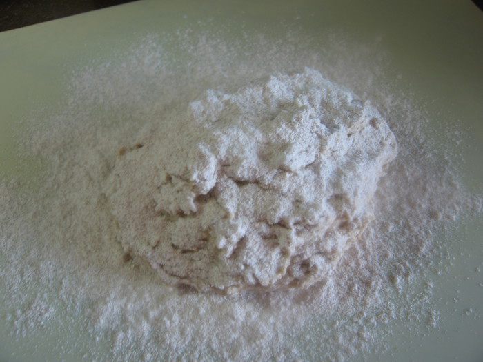 Простые полуржаные хлебцы