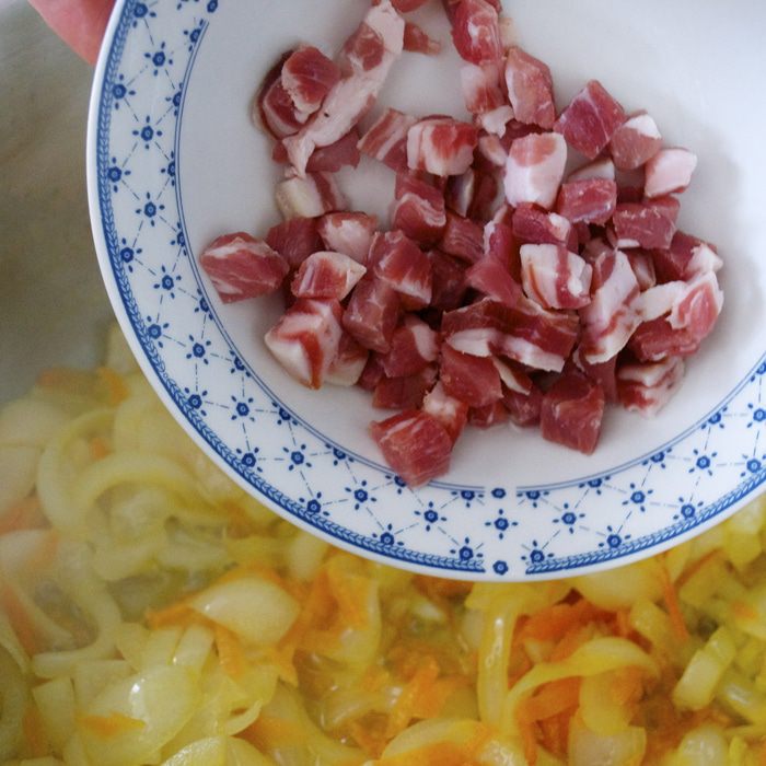 Паста по рецепту тети Мари