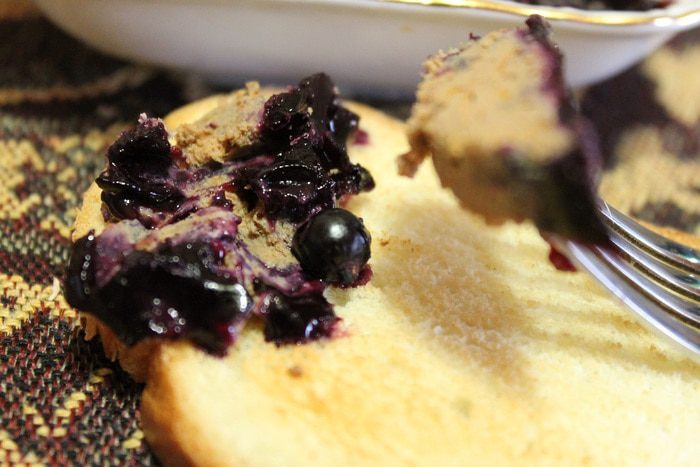 Паштет с черносмородиновым желе