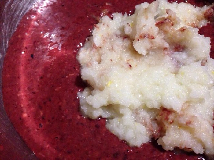 Торт из печеночных блинов &amp;quot;Весна шагает по планете&amp;quot;