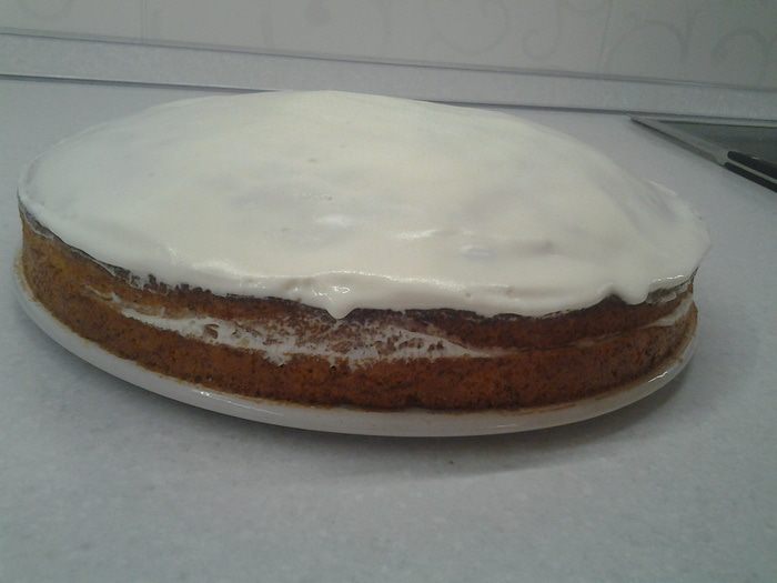 Морковно-ореховый торт