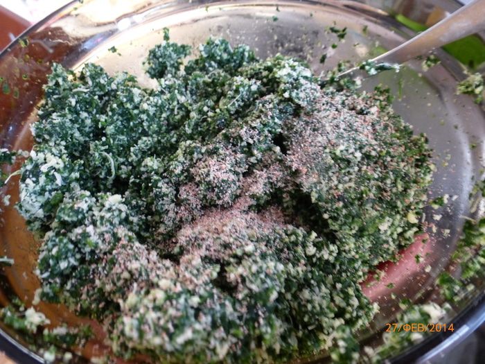 Пирог из каннеллони с мясом и шпинатом