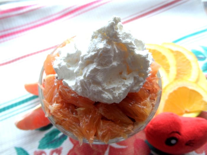 Салат-коктейль со сливками