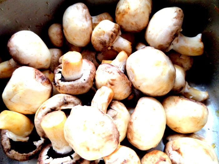 Шампиньоны со сладким перцем быстрого маринования