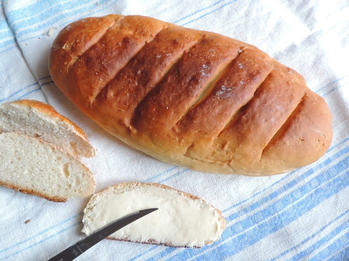 Батон на сыворотке