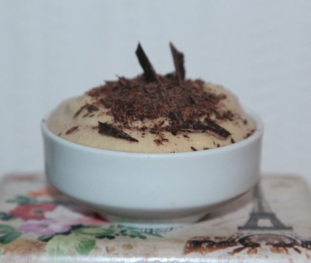 Кофейно-творожный мусс