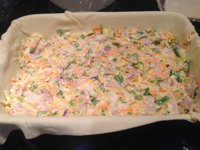 Пирог с курицей