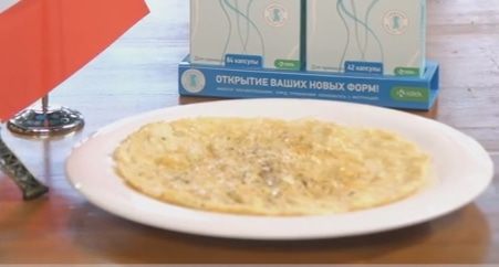 Французский омлет с кабачком