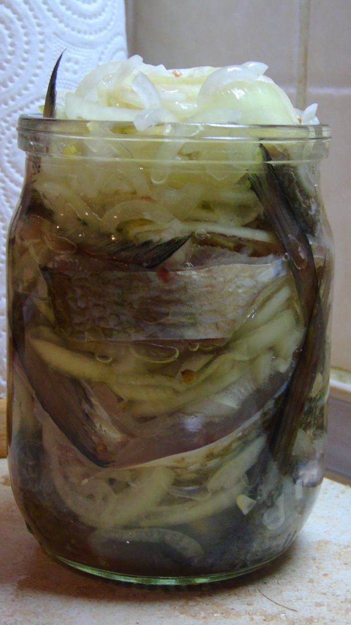 Маринованный лещ
