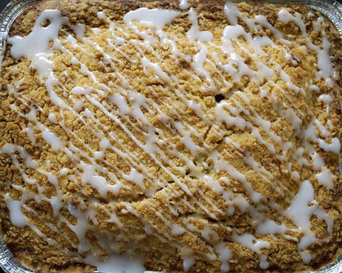 Банановый торт &amp;quot;Сладкая Крошка&amp;quot; (Banana Crumb Cake)