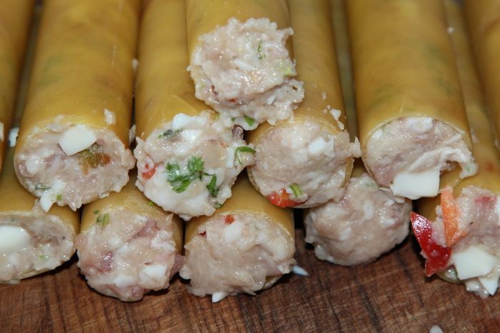 Каннеллони под сливочно-яичным соусом