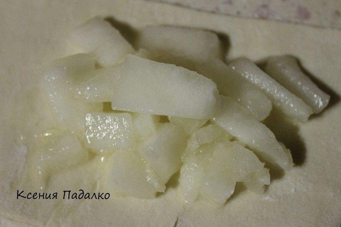 Слойки с дыней и сыром для Виктории (Победа)