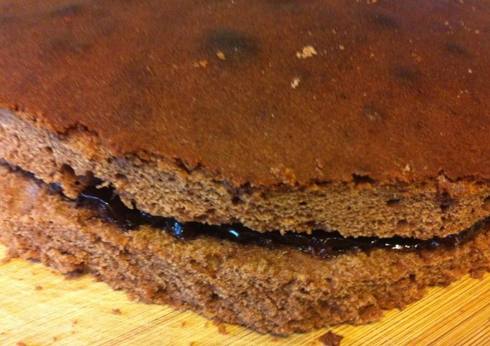 Перник (польский рождественский кекс с повидлом)