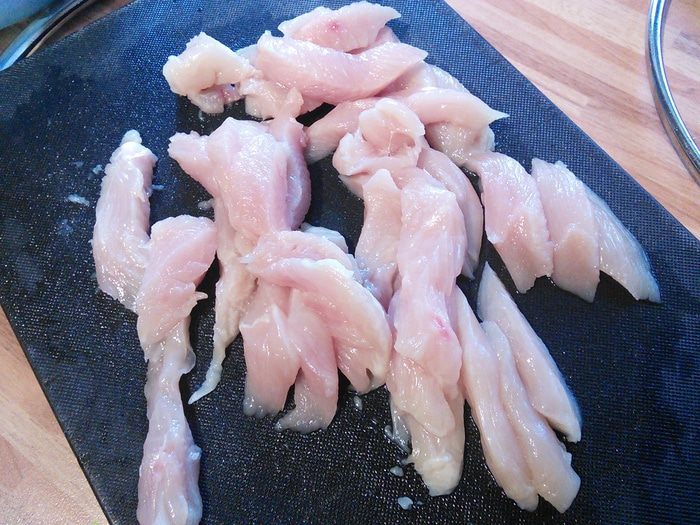 Курица карри с овощами 