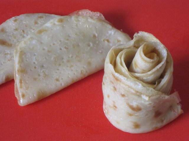 &amp;quot;Розочки&amp;quot; из блинчиков