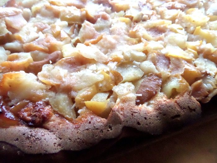 Яблочно-грушевый тарт Татен (tarte Tatin)