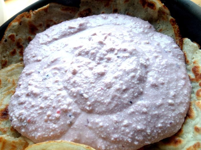 Творожник на блинах &amp;quot;Хризантема&amp;quot;