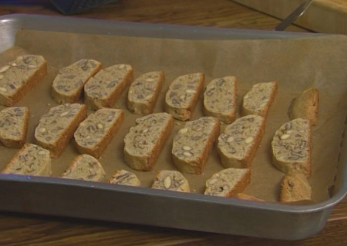 Лимонные бискотти  