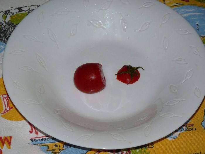 Капрезе. Вариант подачи