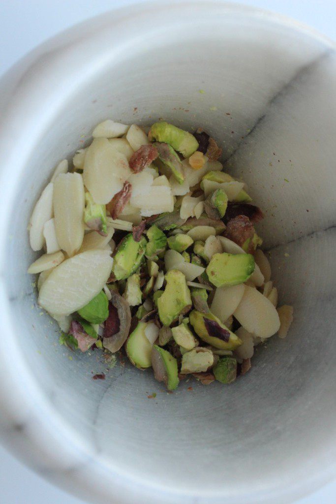 Ванильный крем с грильяжем