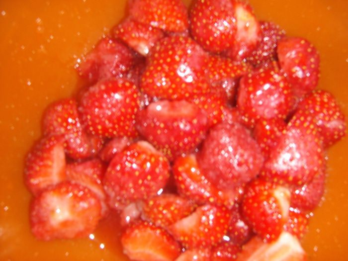 Десерт &amp;quot;Клубника Романов&amp;quot;