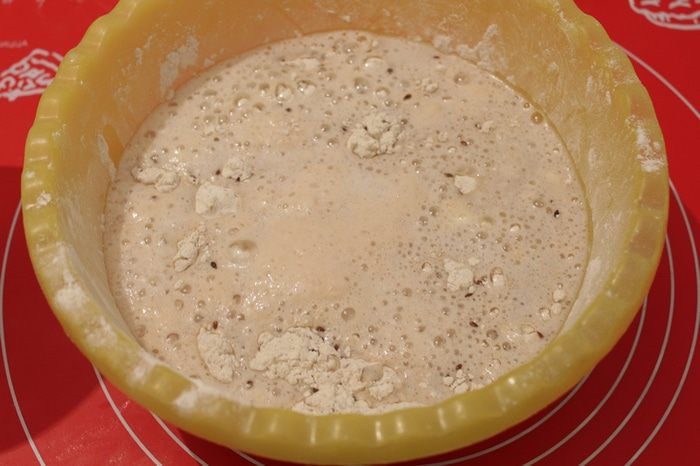 Хлебцы с семенами льна