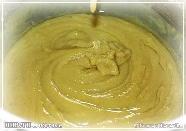 Пироги постные