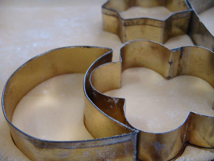 Ванильное рождественское печенье