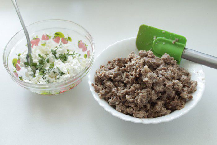 Бюрек турецкий с фаршем