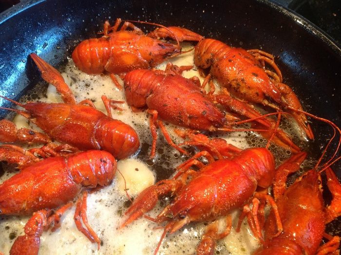 Жареные раки
