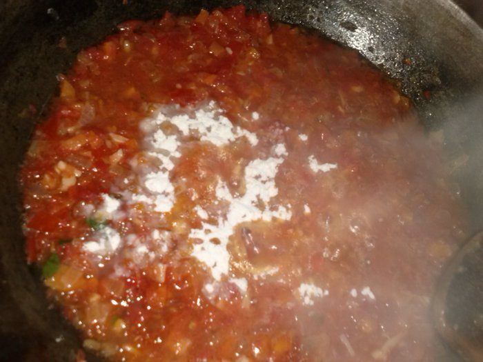 Перец, фаршированный сельдереем