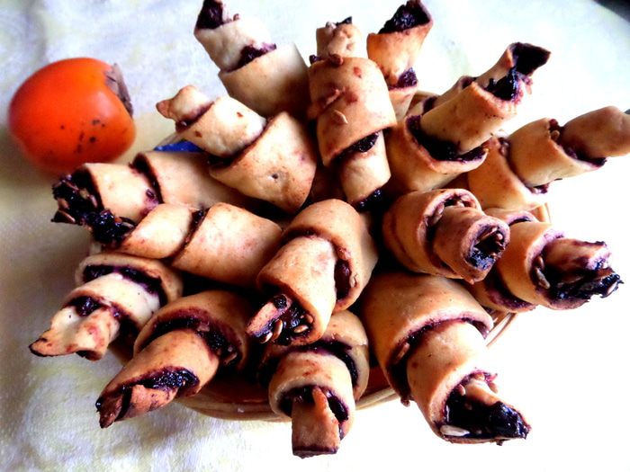 Печенье из творожного теста Ругелах