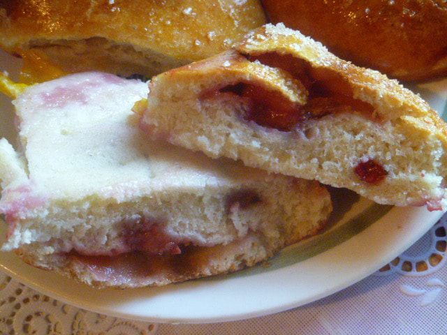 Сладкие булочки на закваске