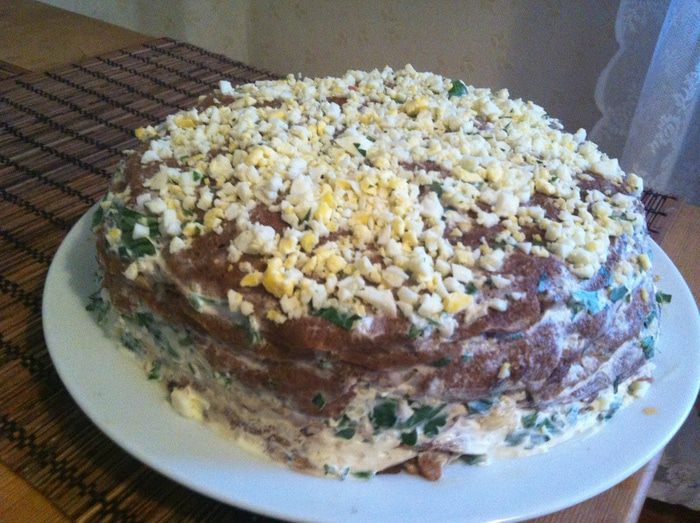 Печеночный торт