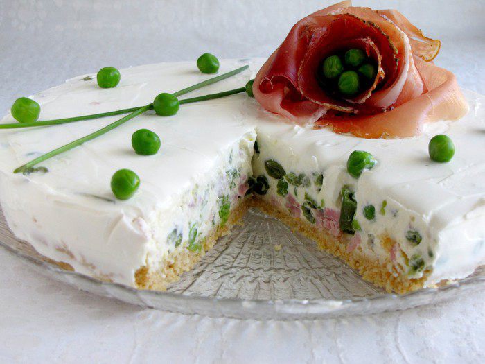 Закусочный чизкейк &amp;quot;Утренняя роза&amp;quot;