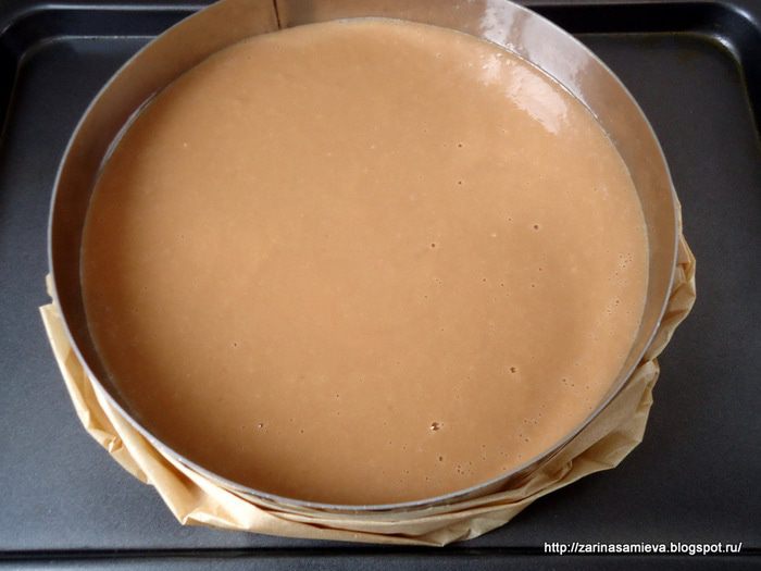 Пудинг с яблоками тоффи