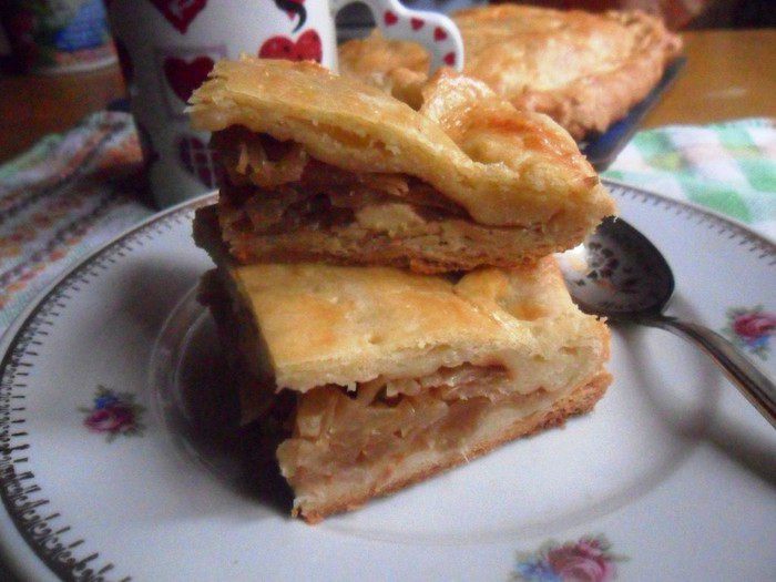 Пирог с капустой